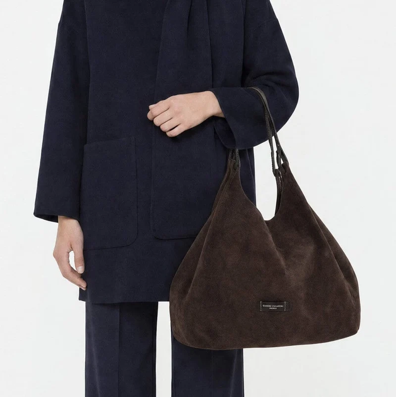 Gianni Chiarini - Borsa a spalla - BS 9800 - DUA - Moka