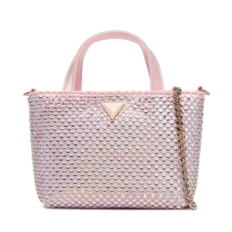 Borsa Donna Mini a Mano GUESS Linea Tasmin colore Light Rose