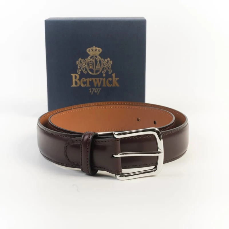 BERWICK 1707 - Cintura - Pelle - 706035 - Rois Bordeaux