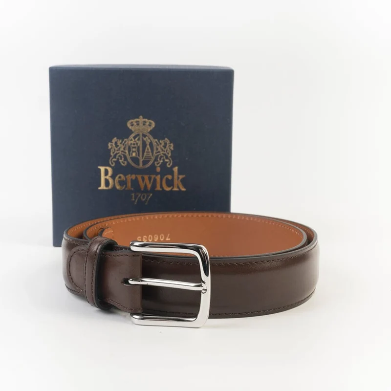 BERWICK 1707 - Cintura - Pelle - 706035 - Nomera Testa di Moro