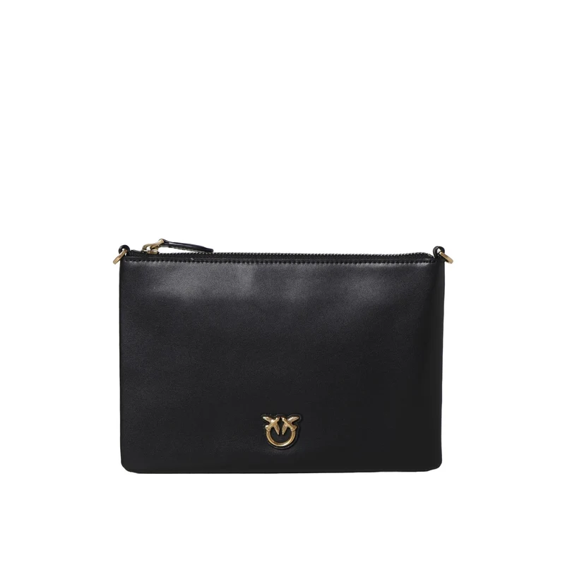 Borsa a tracolla Donna Horizontal Flat con catena