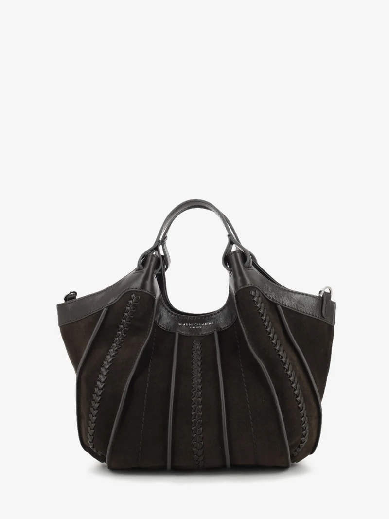 Borsa in pelle Dua espresso