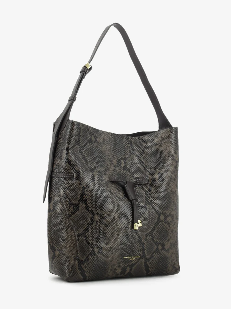 Borsa in pelle Sienna espresso