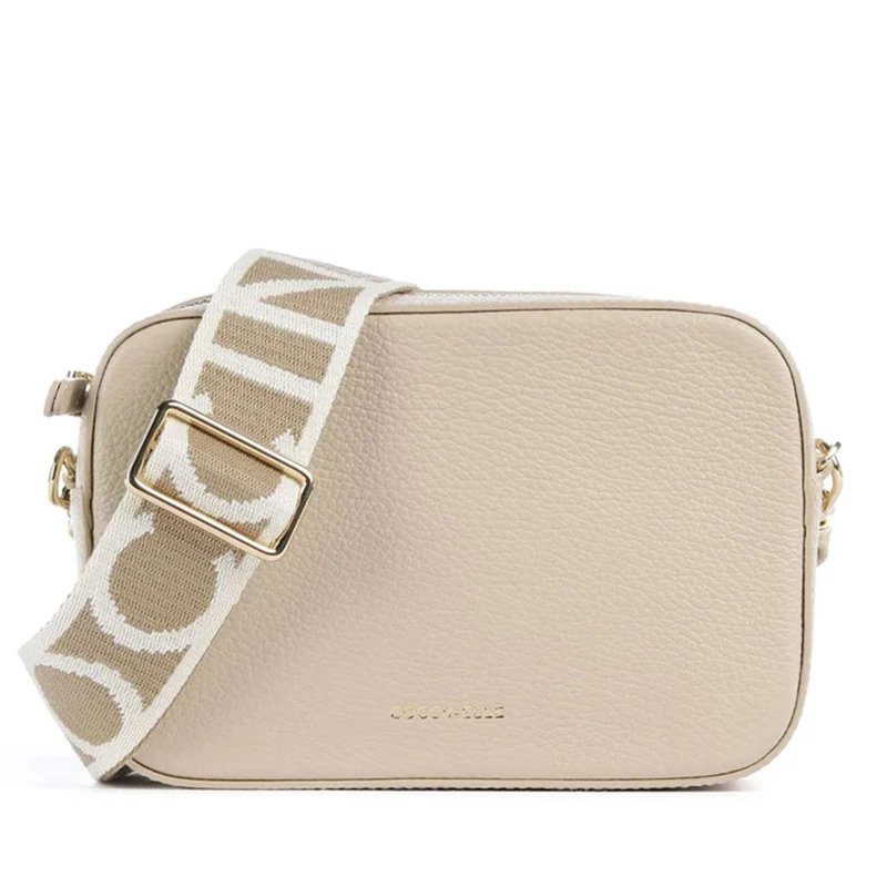 Borsa Donna a Tracolla COCCINELLE Linea Tebe Colore Sandshell - E5MN555I101