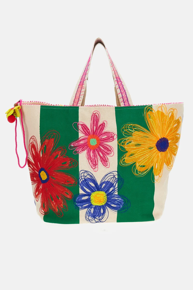 BORSA GRANDE IN TELA DI COTONE