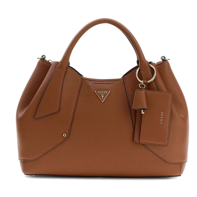 Borsa Donna a Mano GUESS Linea Darcy Colore Cognac