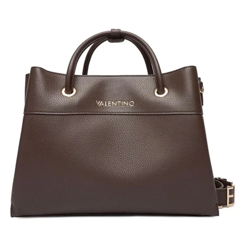 Borsa Donna a Mano con Tracolla VALENTINO BAGS linea Alexia Colore Moro