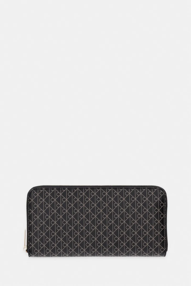CALVIN KLEIN EMBLEM AOP LONG ZIP AROUND