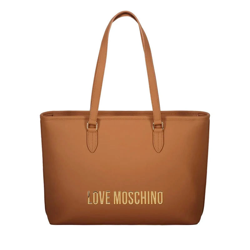 Borsa Donna Shopping LOVE MOSCHINO linea Bold Bag color Cuoio