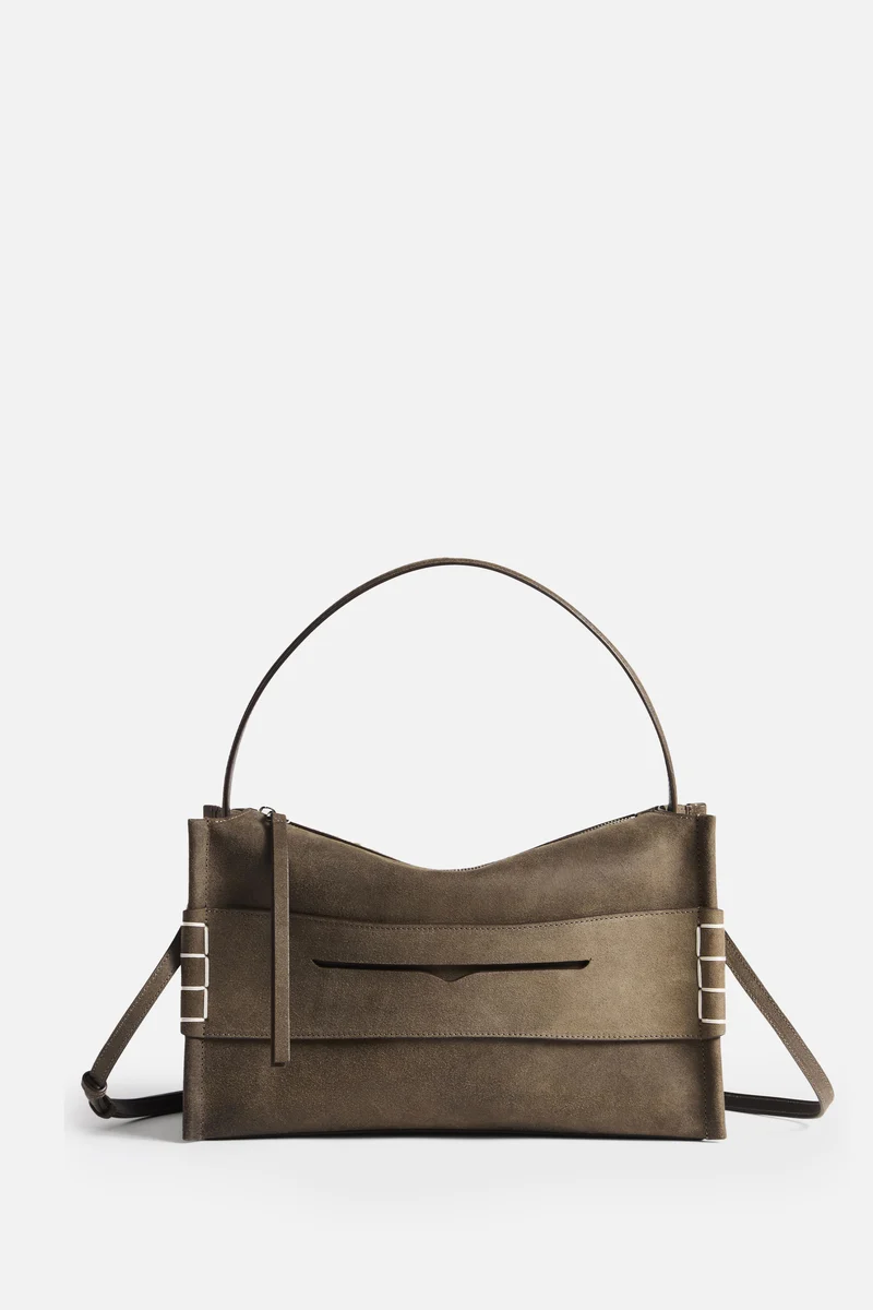 BORSA LOAFER IN PELLE SUEDE