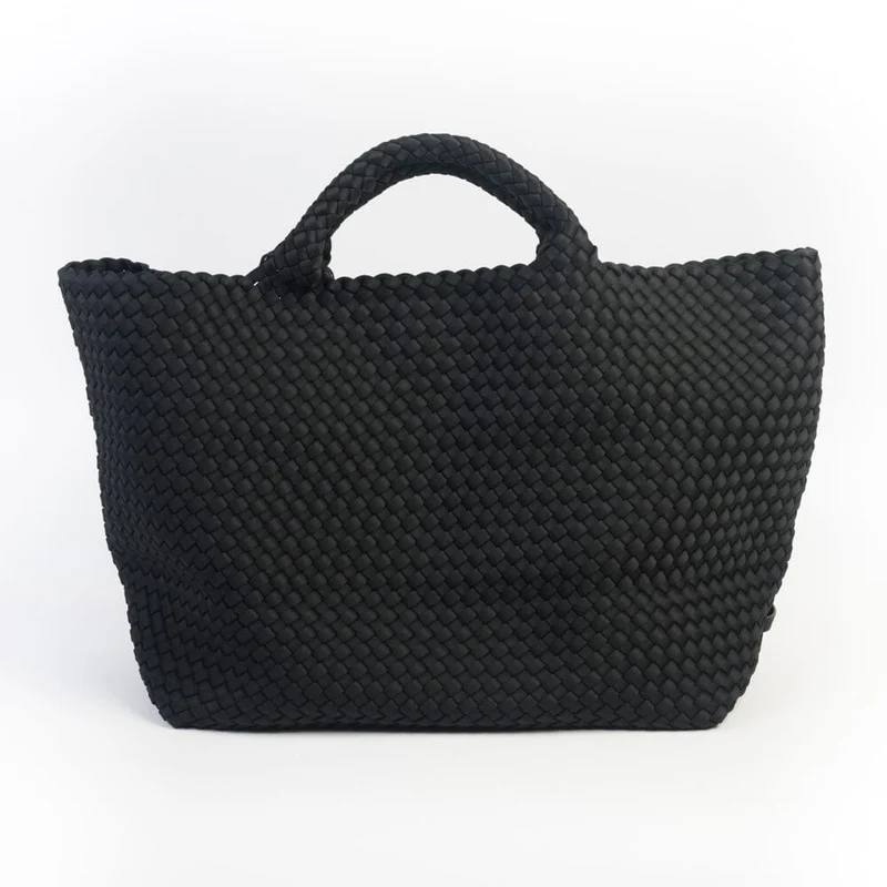 NAGHEDI - Borsa a mano - St barth Large Tote - Onyx