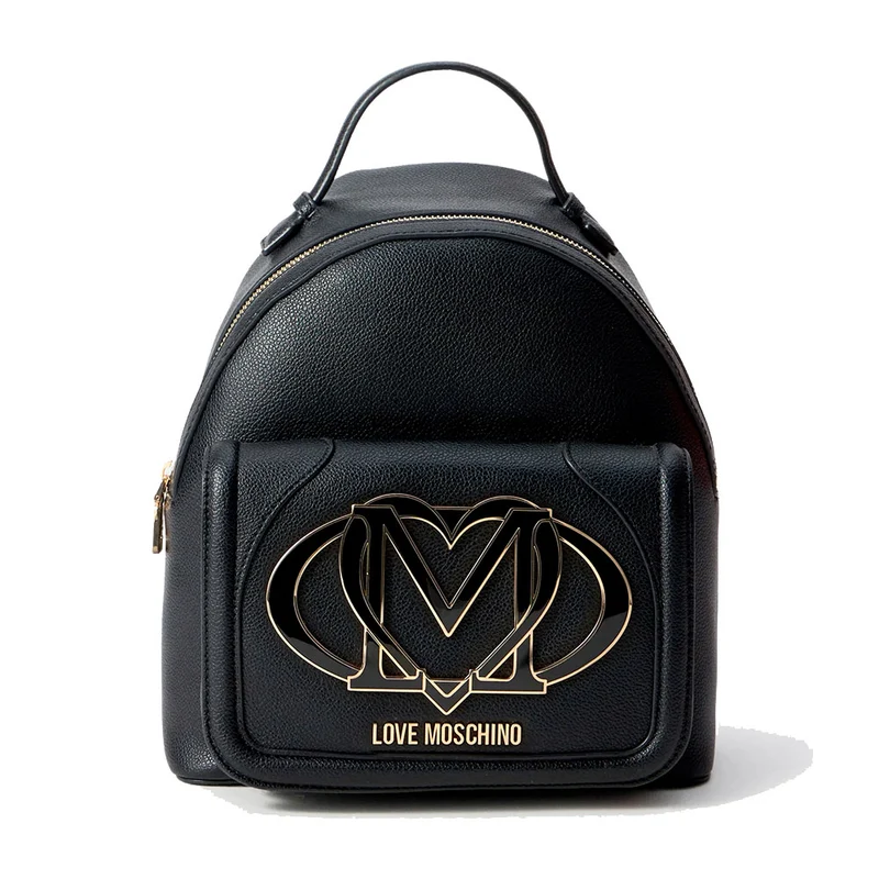 Zaino Donna LOVE MOSCHINO Nera con Maxi Logo
