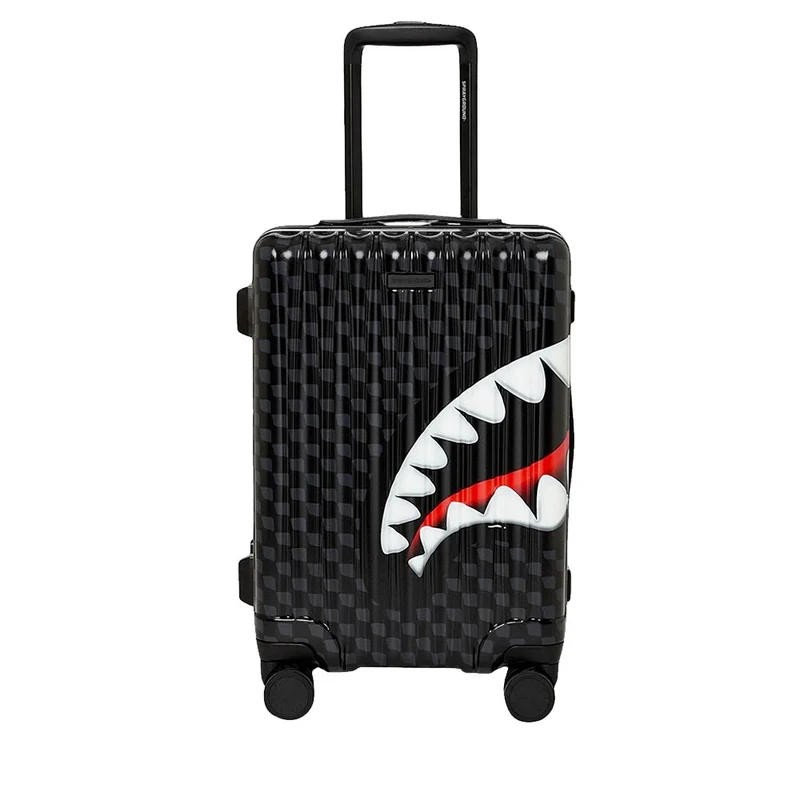 Trolley Cabina Rigido 4 Ruote SPRAYGROUND stampa Sharks in Paris Balloon Black