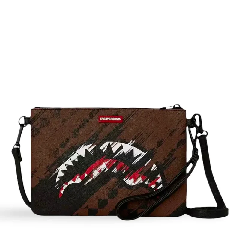 Pochette con Tracolla SPRAYGROUND stampa Smeared Grunge