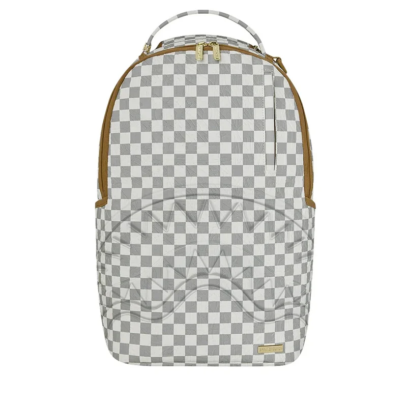 Zaino Unisex SPRAYGROUND stampa 3AM Cream Check DLXSV