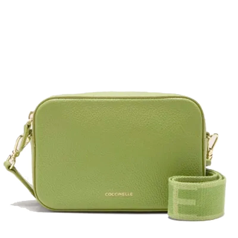 Borsa Donna a Tracolla COCCINELLE Linea Tebe Colore Guacamole - E5MN555I101