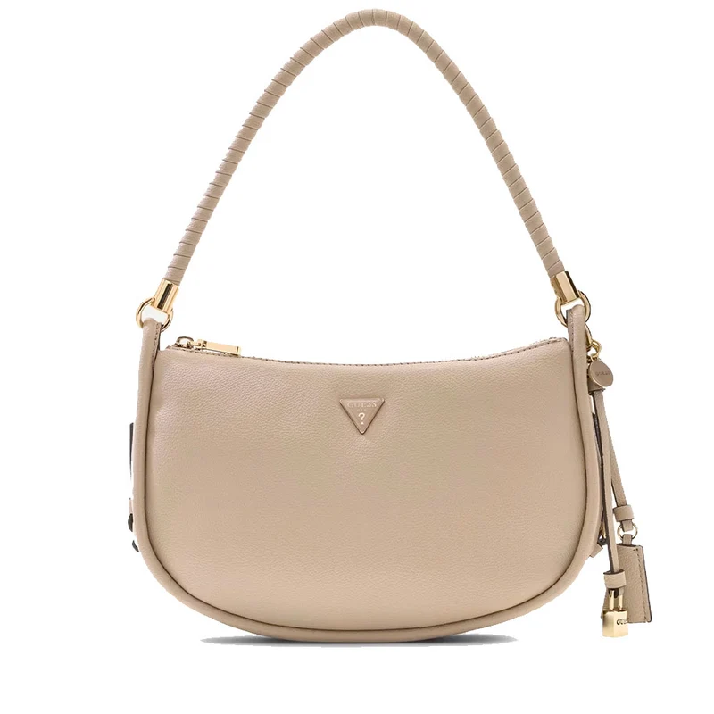 Borsa Donna Hobo a Spalla GUESS Linea Danya Colore Taupe