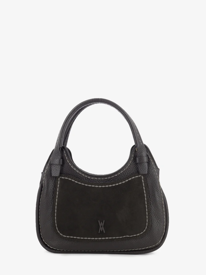 Borsa Luna in pelle ebony
