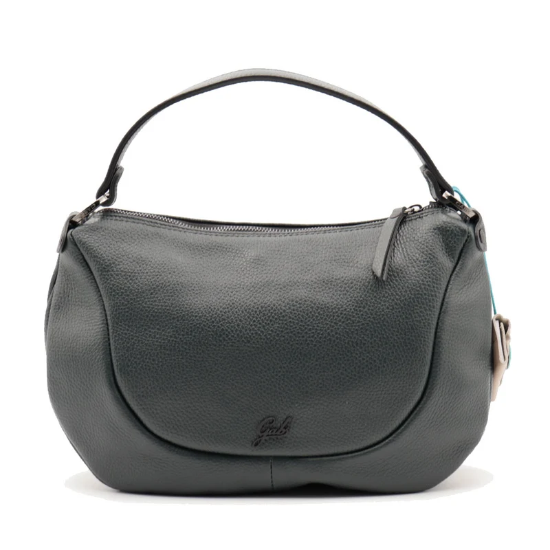 Borsa Donna a Spalla GABS Marty Medium in Pelle Verde Abete