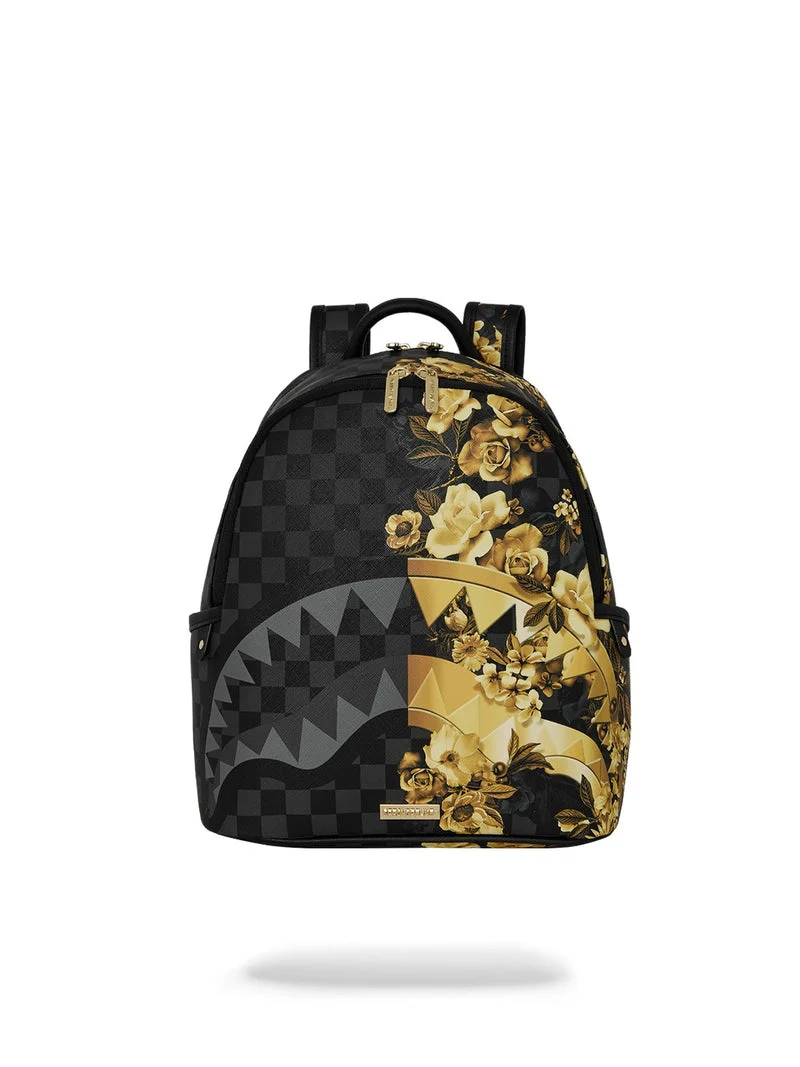 SPRAYGROUND GOLD FLORAL REMIX SAVAGEBACKPACK
