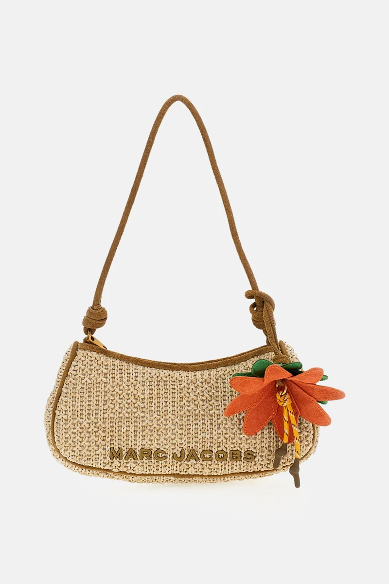 BORSA A SPALLA IN RAFIA
