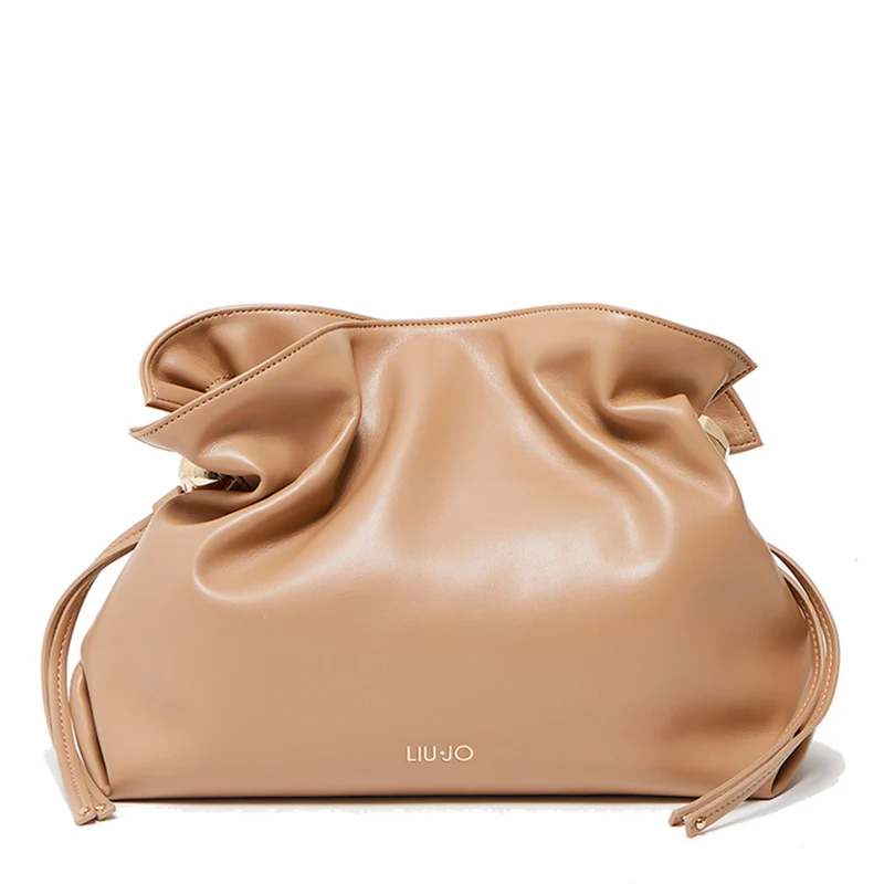 Borsa Donna a Spalla Media LIU JO Better linea Riccy color Cammello
