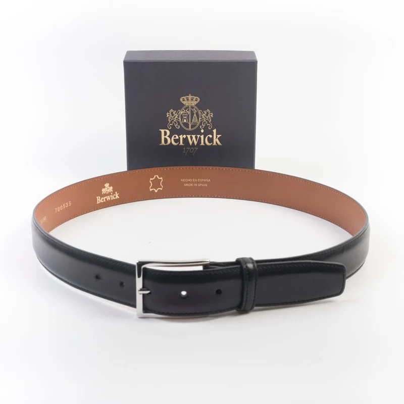 BERWICK 1707 - Cintura - Pelle - 700535 - NERO