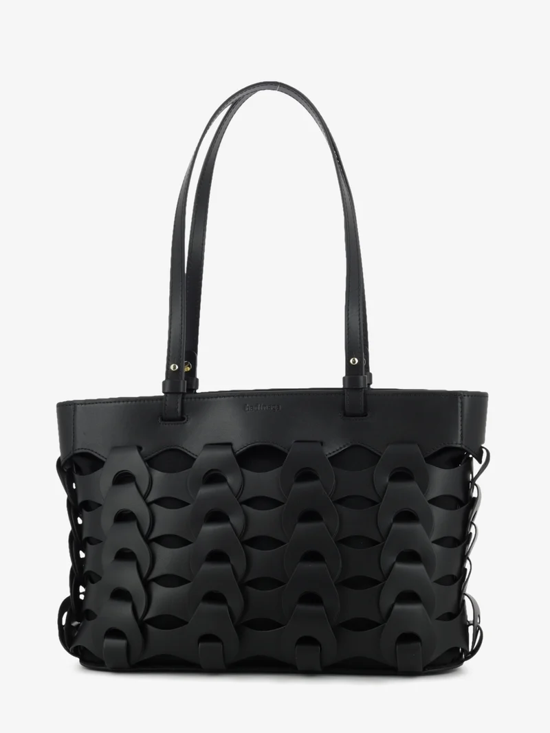 Shopper Flora black