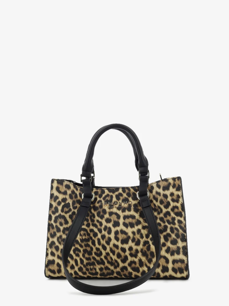 Small tote Alessandra leopard