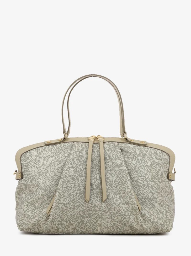 Borsa bauletto medium sabbia