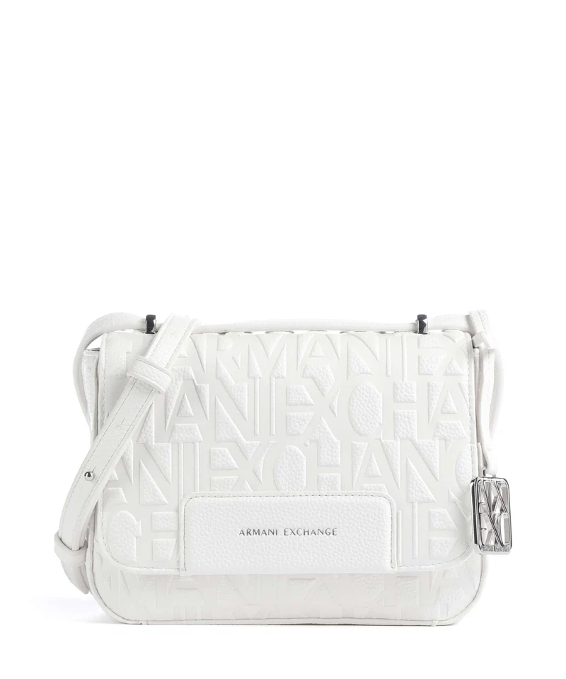 Armani Exchange Liz Borsa a tracolla off white