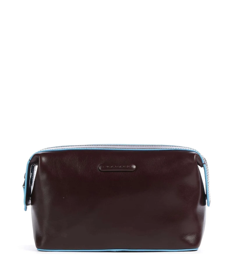 Piquadro Blue Square Borsa da toilette mahogany