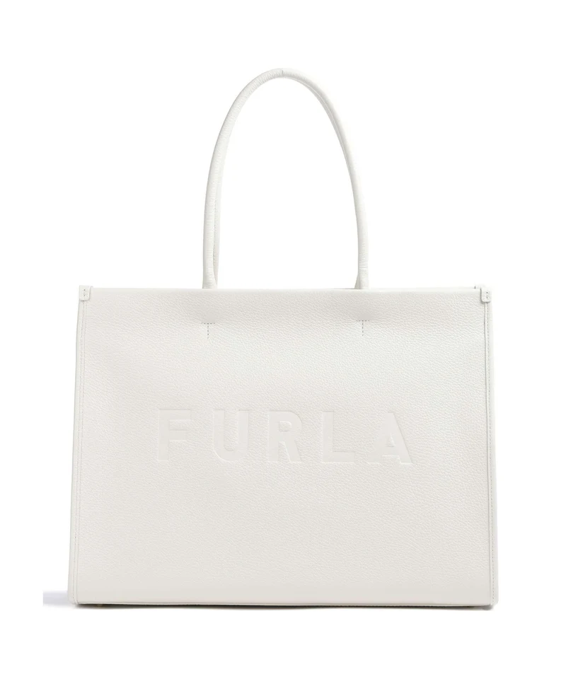 Furla Opportunity L Borsa shopper marshmallow/nero