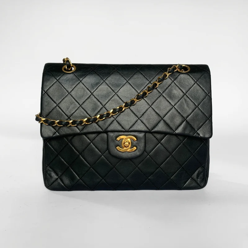Chanel Classic Flap Bag Pelle di agnello alta