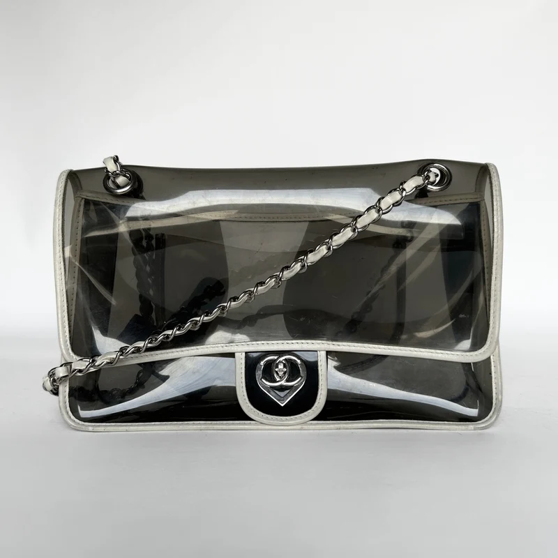 Chanel Cuore CC Flap Bag Vinile e pelle di agnello (Limited Edition)