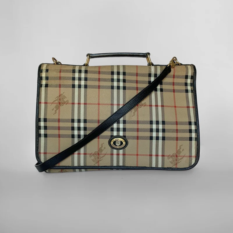 Burberry Borsa tote in tela monogramma