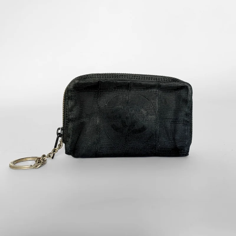 Chanel Custodia portachiavi CC in tela