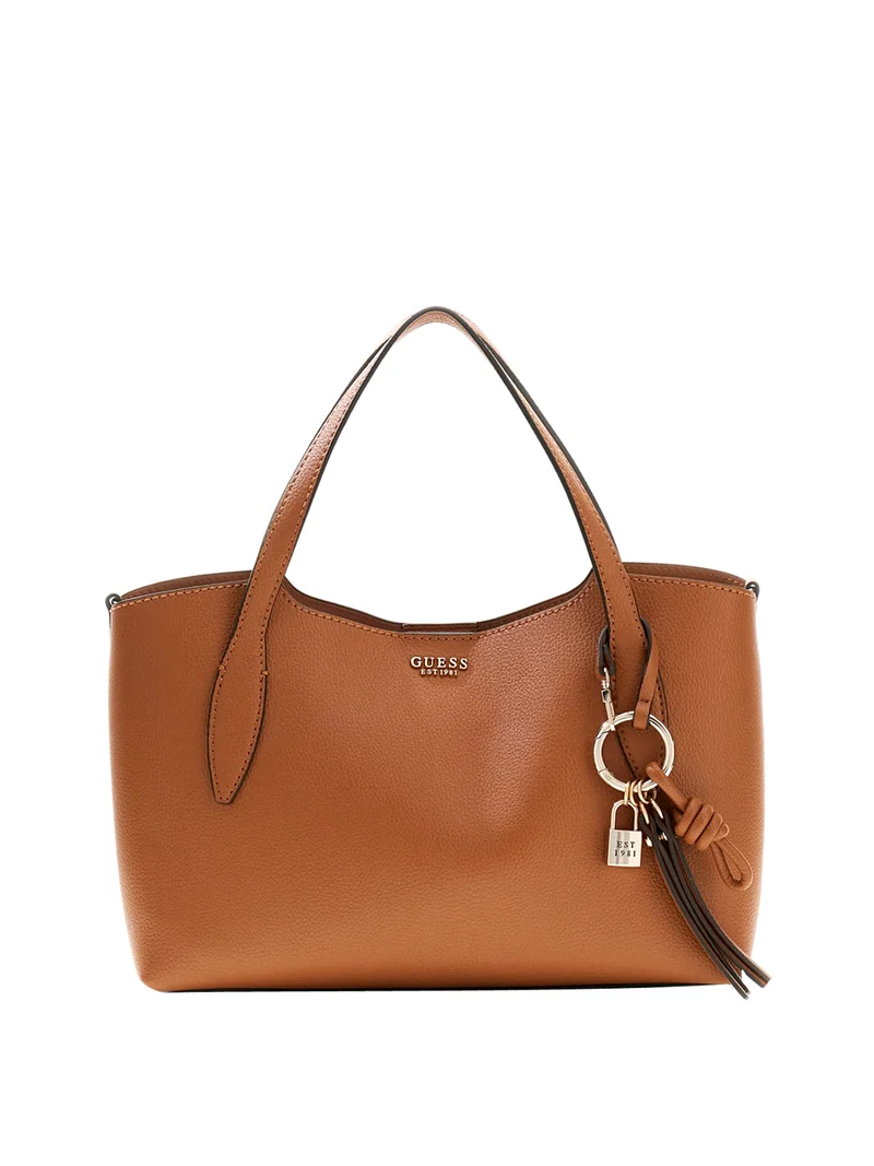 Guess Borsa A Mano Guess Melody 2 iIn 1 Satchel Caramel