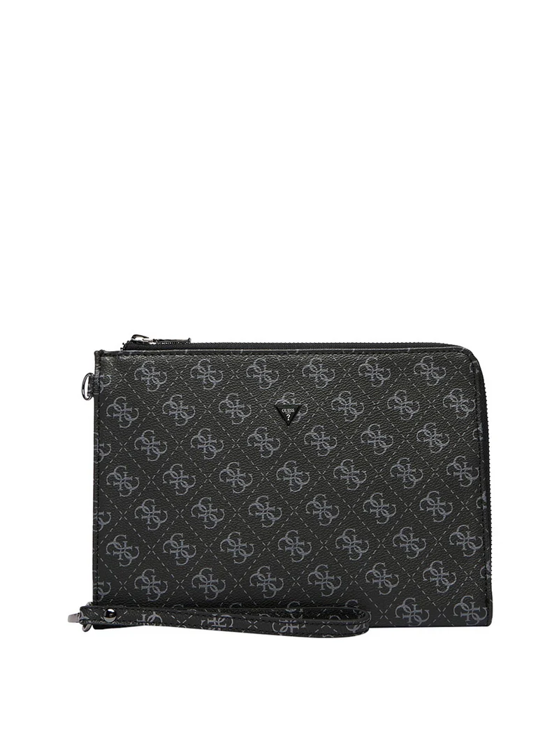 Guess Pochette Guess Milano Mini Clutch - Nero