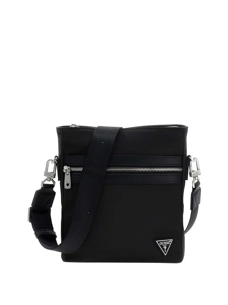 Guess Borsa A Tracolla Guess Berlin Crossbody Flat - Nero