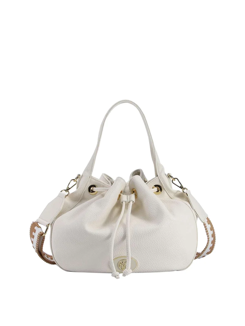 Why Not Borsa a Mano Hobo WhyNot - Bianco