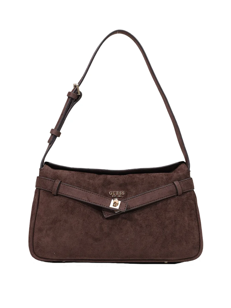 Guess Borsa A Tracolla Ella Guess Espresso