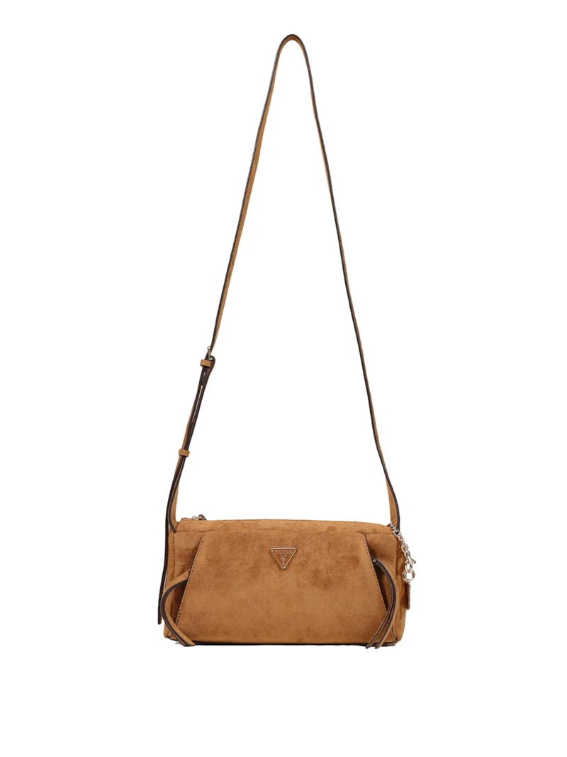 Guess Borsa A Tracolla Guess Devon - Cognac