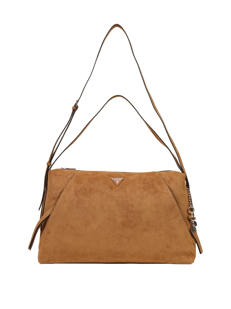 Guess Borsa A Tracolla Guess Devon - Cognac