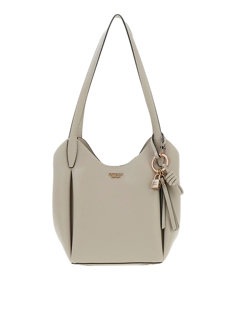 Guess Borsa A Mano Guess A Secchiello Melody - Taupe