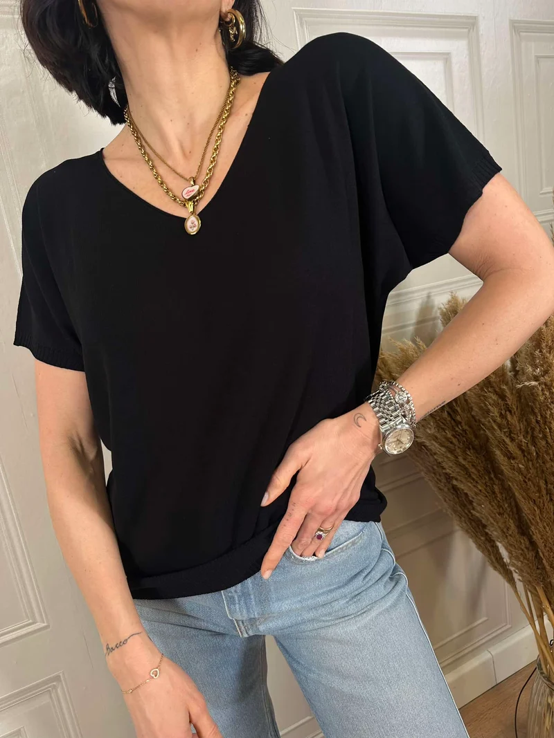 Maglia kimono manica corta - Kontatto