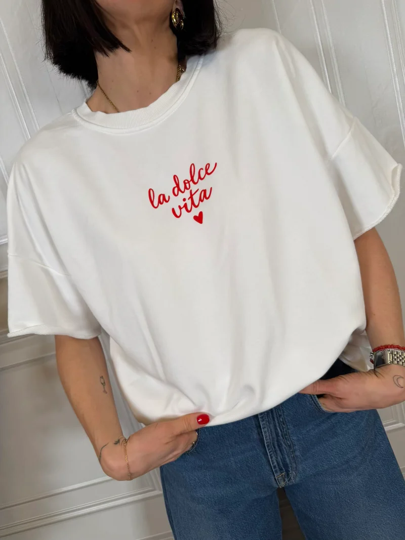 T-Shirt la dolce vita - HolaSelection