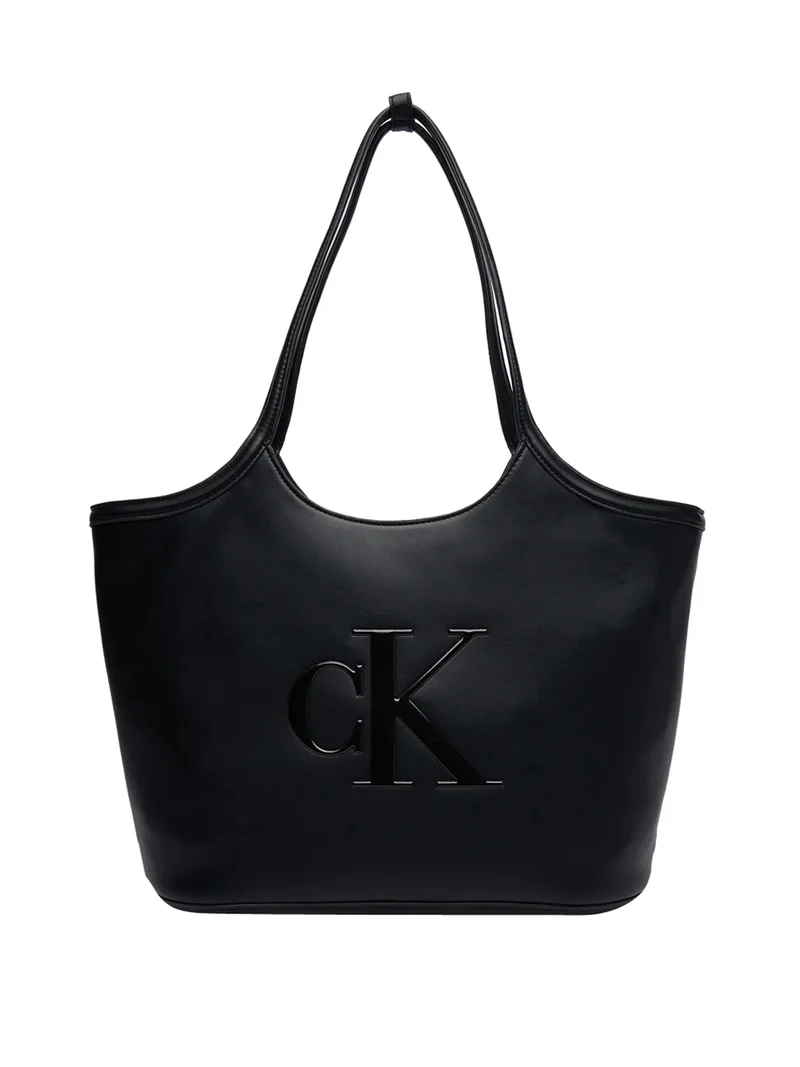 Calvin Klein Borsa Shopper Calvin Klein Bold Ck - Nero