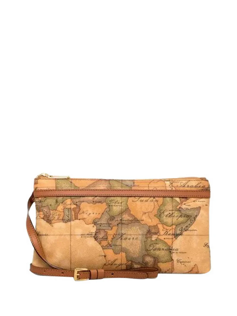 Alviero Martini Borsa A Tracolla Geo Classic Media Naturale