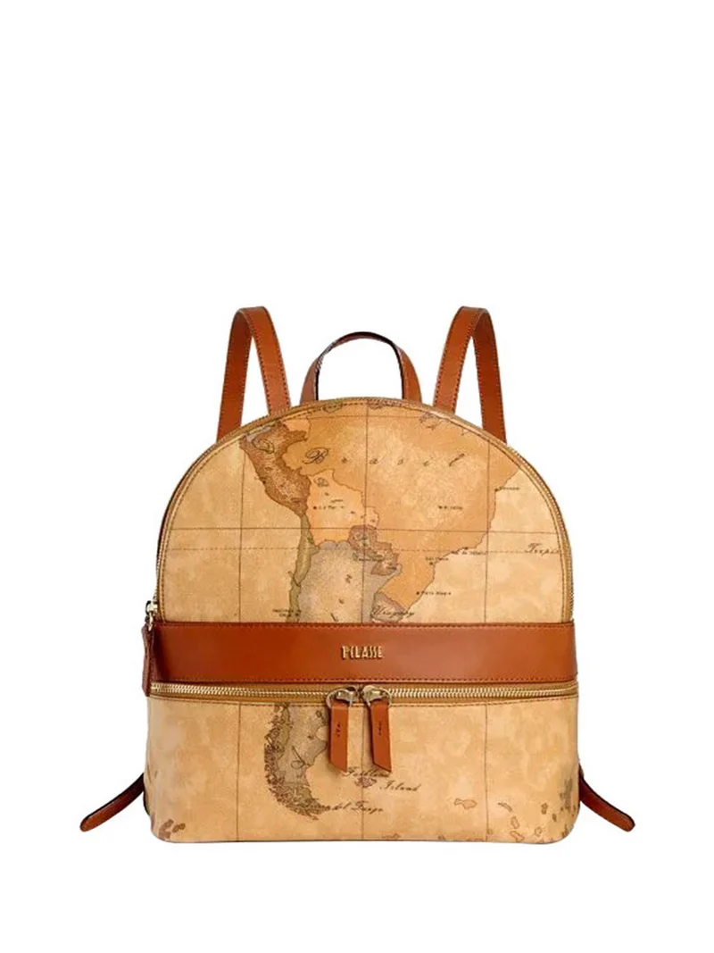 Alviero Martini Zaino Geo Classic Medio Naturale